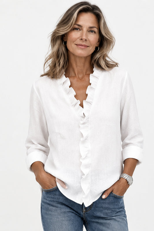Delia | Blusa Volantes