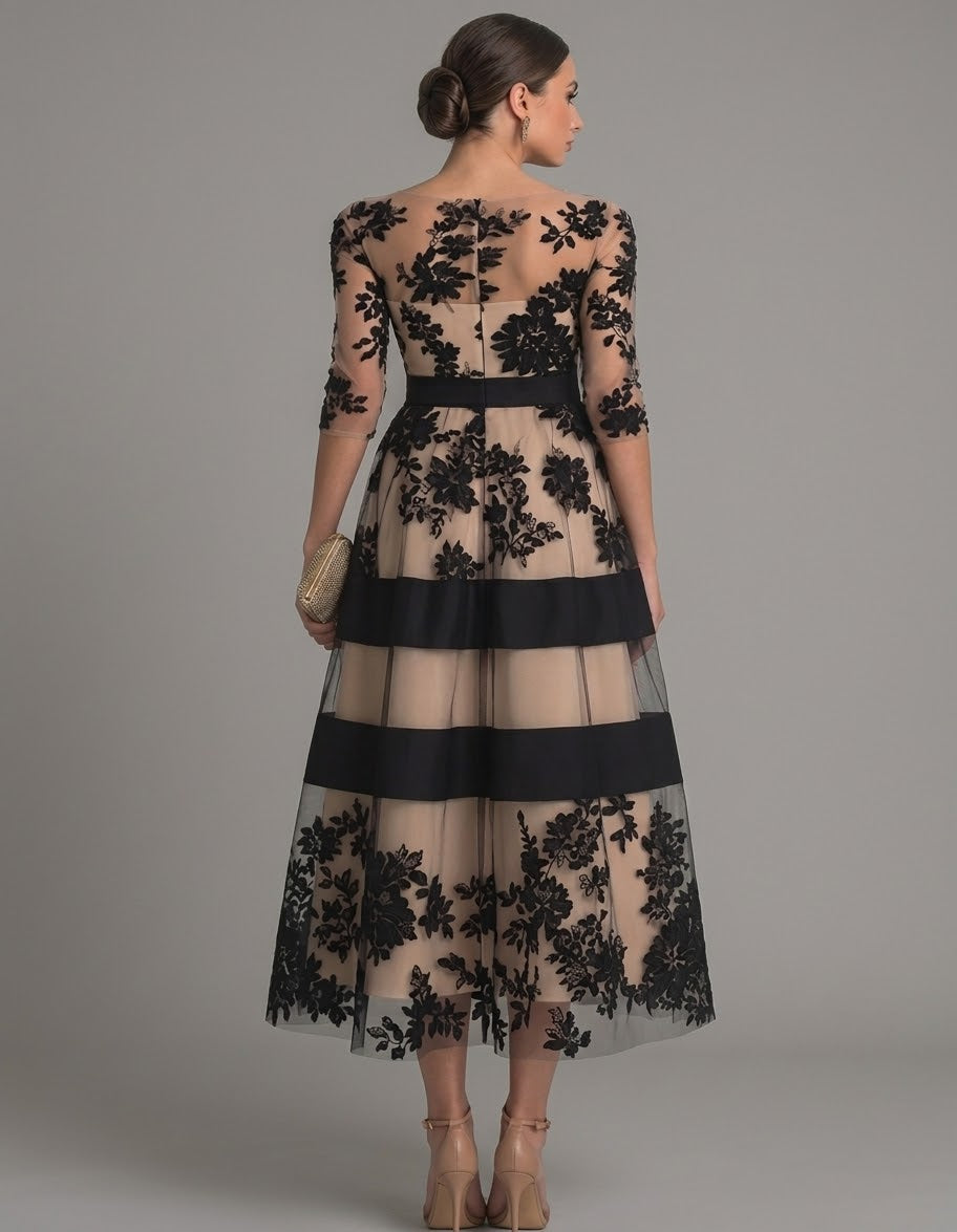 Noa | Vestido Midi Encaje