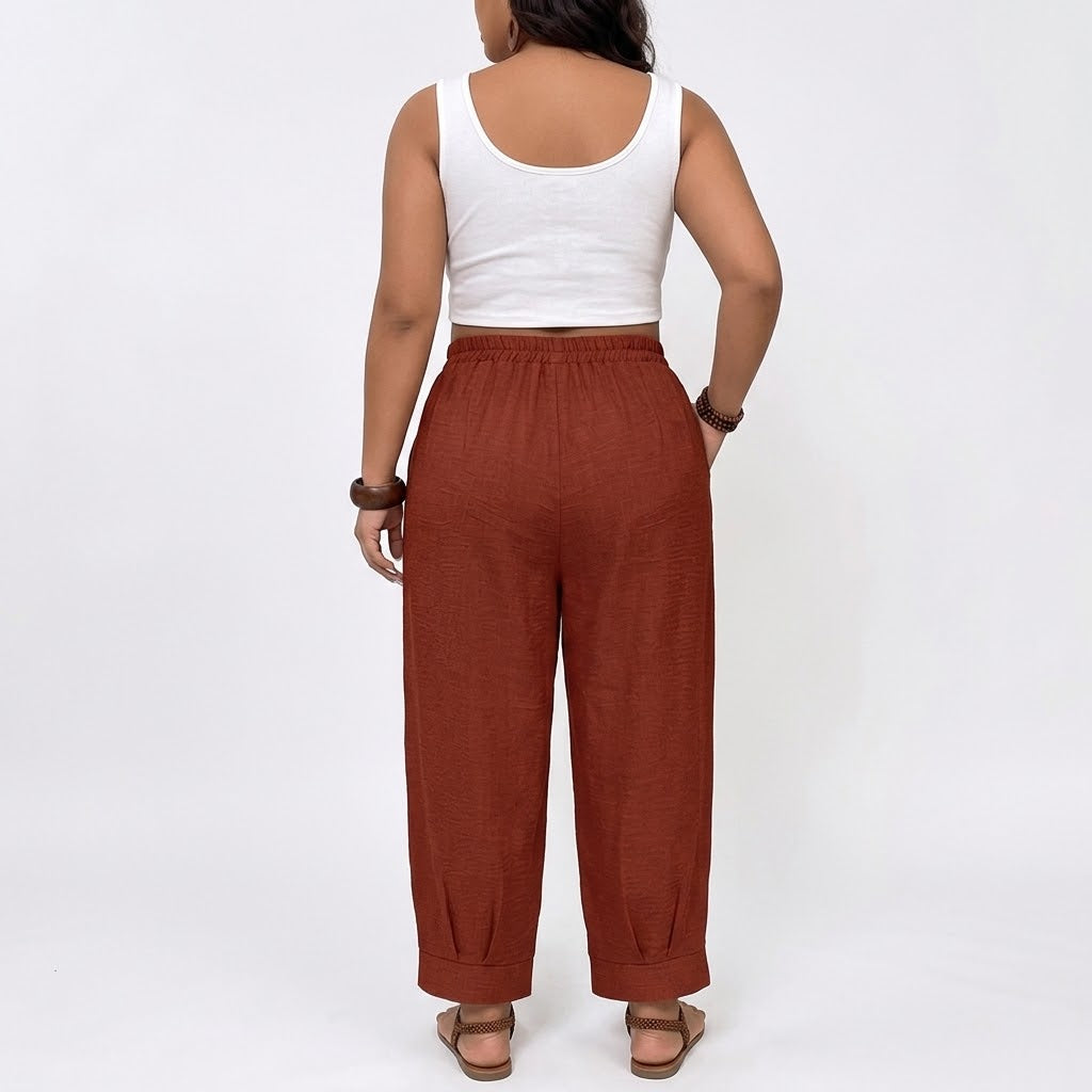 Maru | Pantalón Ancho Bolsillo