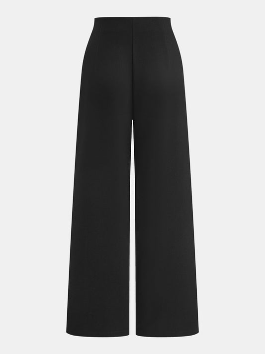 Aia Pantalón Black Hebilla