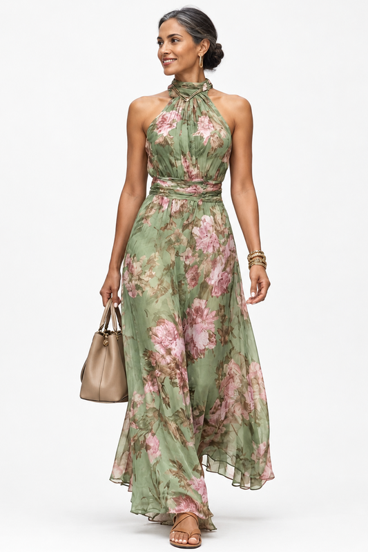Olivia | Vestido largo floral