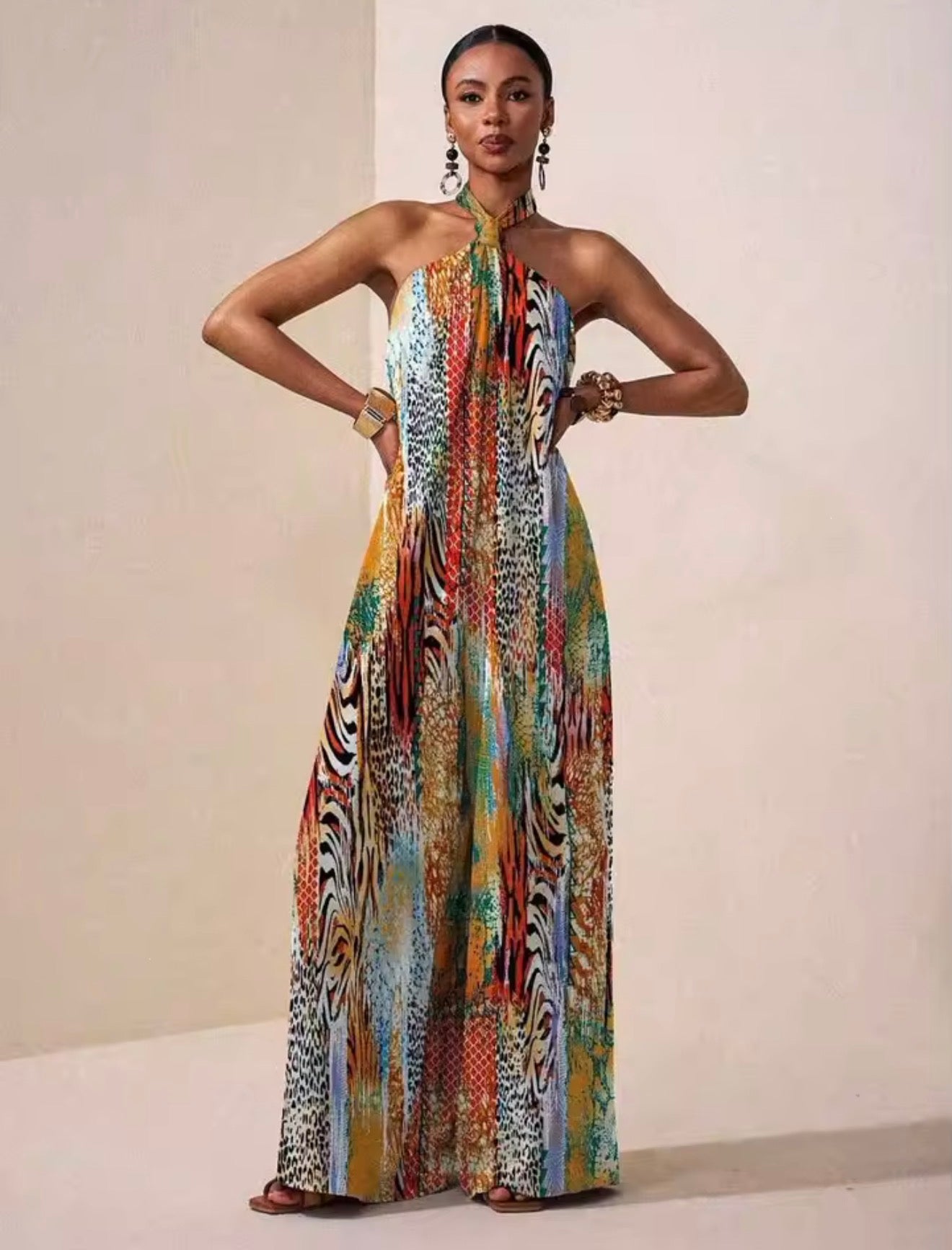 Estela | Vestio Maxi Estampado