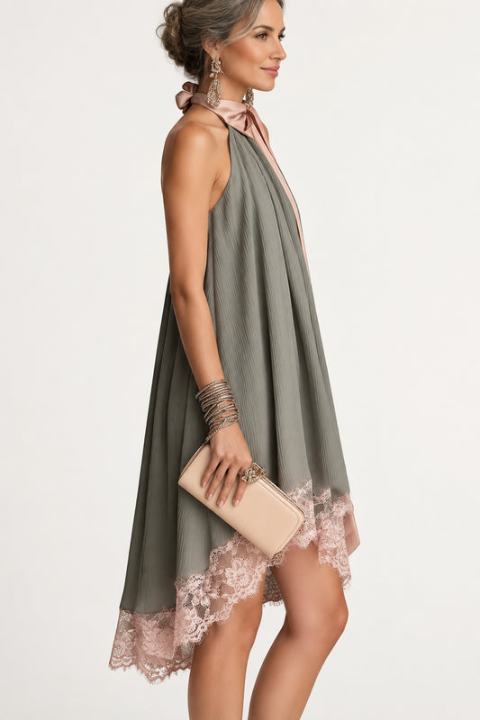 Baiana | Vestido Camisero con Lazo