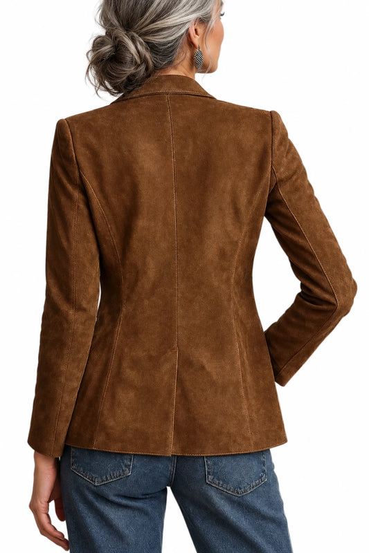 Pilar | Blazer vintage marrón