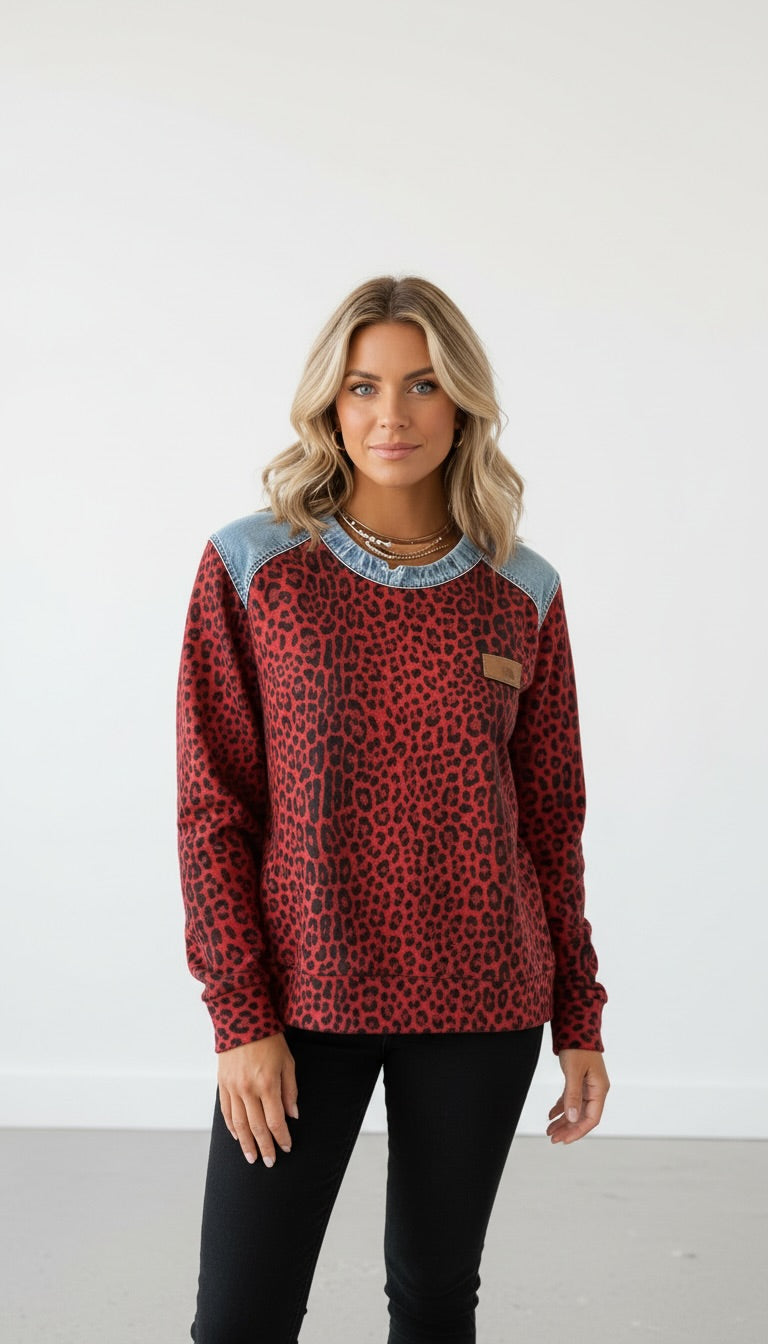 Dova | Jersey Punto Leopardo