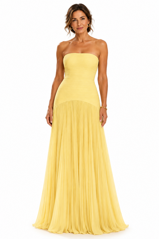 Candela | Vestido palabra de honor