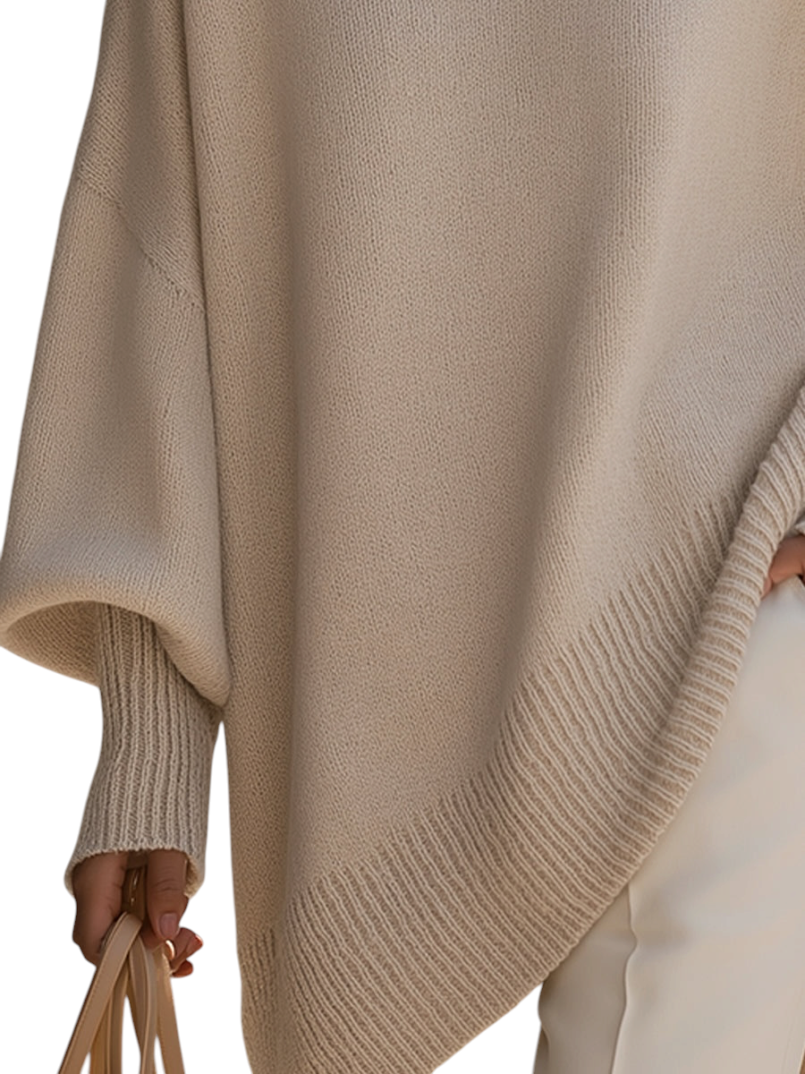 Dely | Poncho de Cuello Redondo