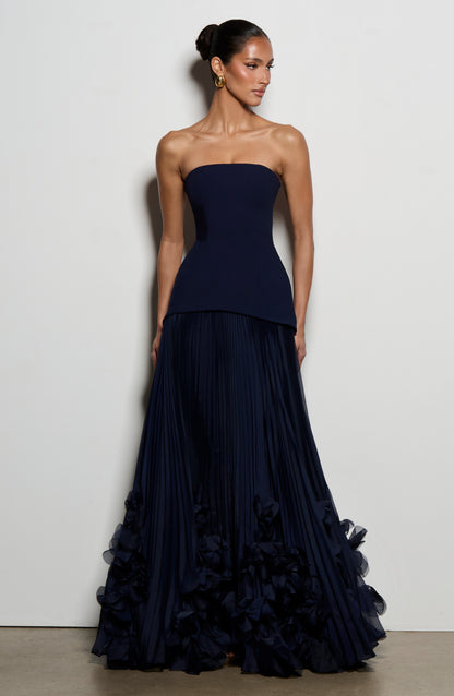 Griela | Vestido Azul Marino