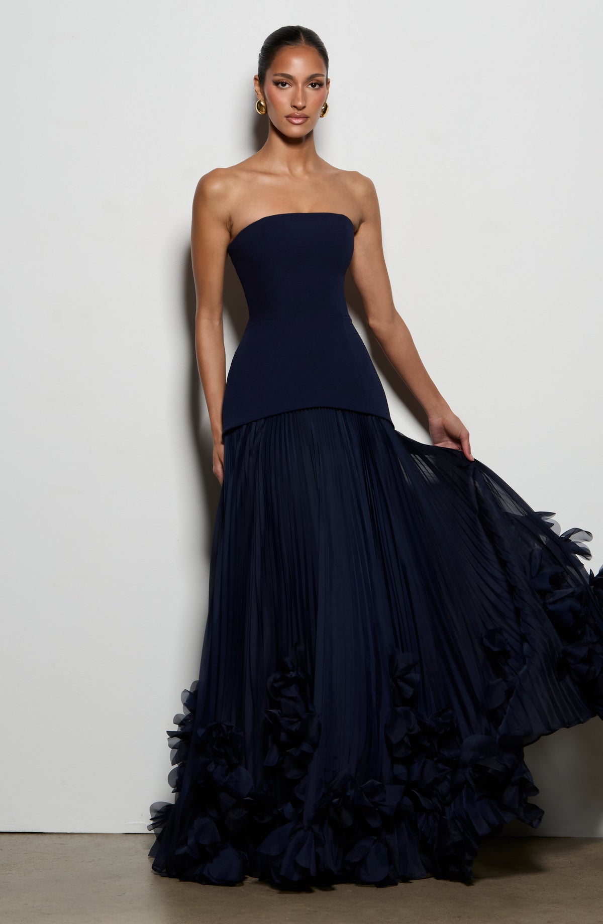 Griela | Vestido Azul Marino
