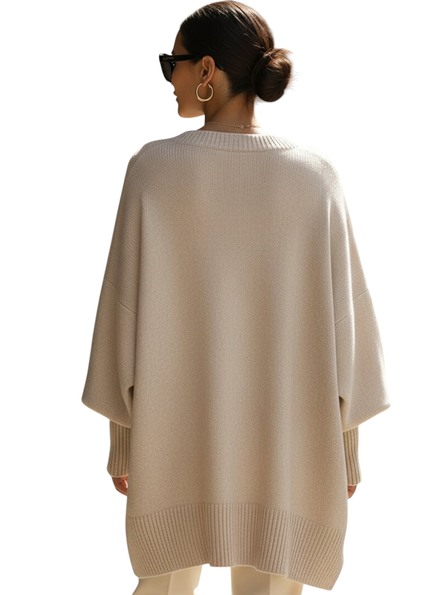 Dely | Poncho de Cuello Redondo