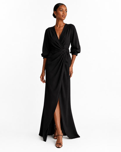 Lily | Vestido Largo Lazado
