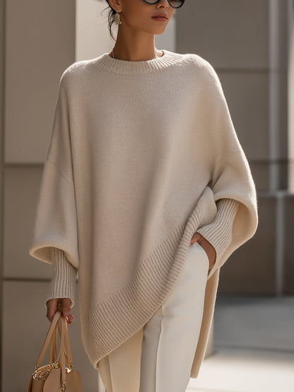 Dely | Poncho de Cuello Redondo