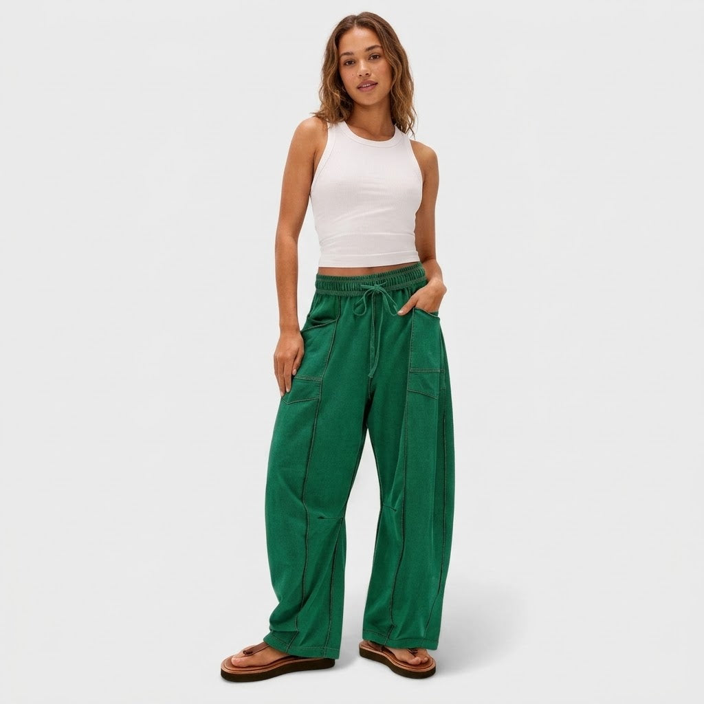 Amara | Pantalón Ancho Confort