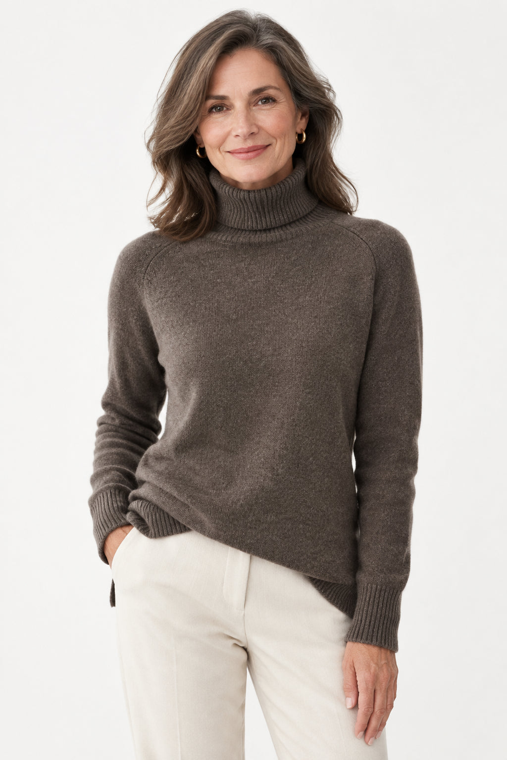 Miriam | Jersey Punto Cuello Alto