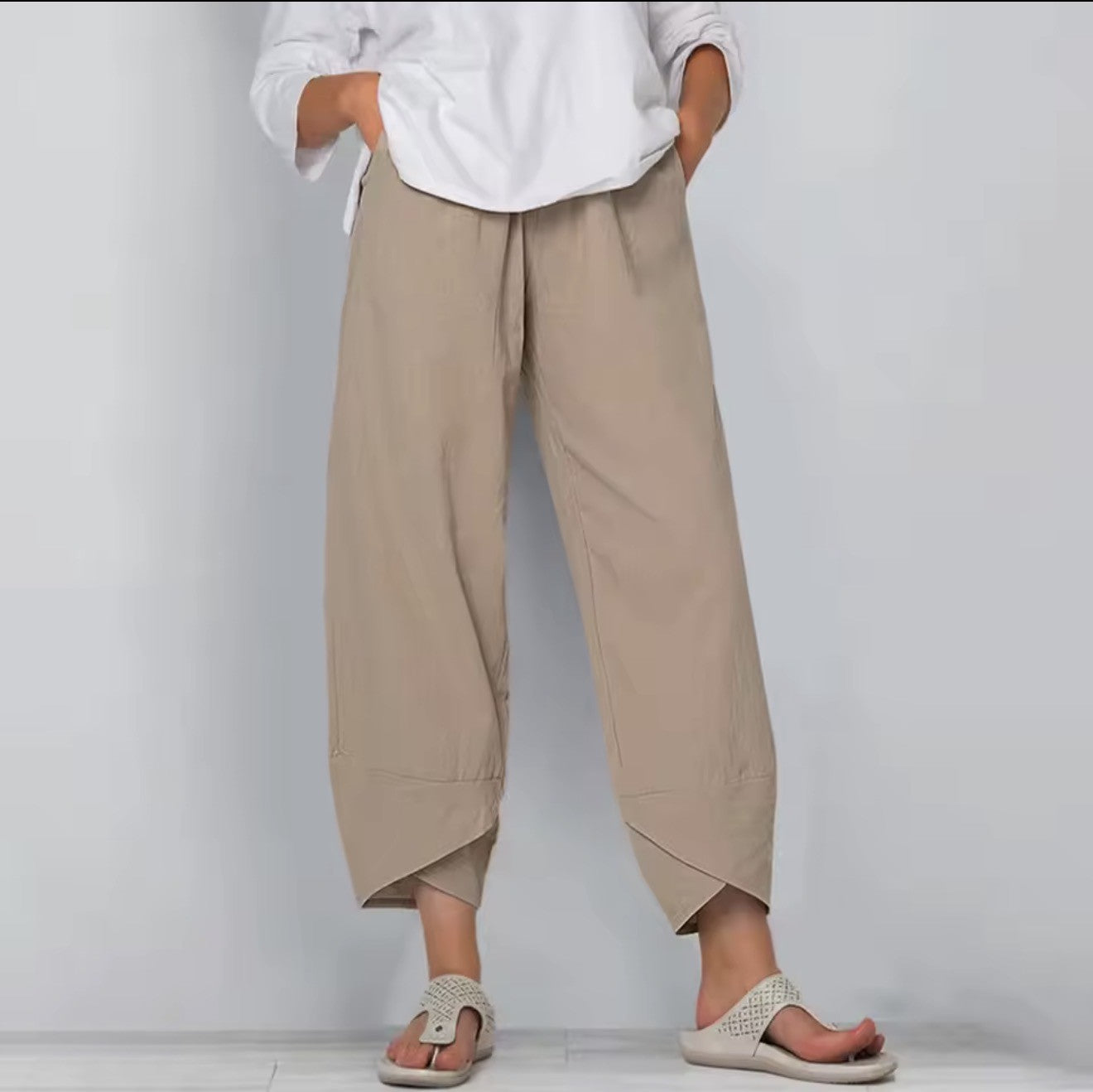 Lio Pantalones de Lino