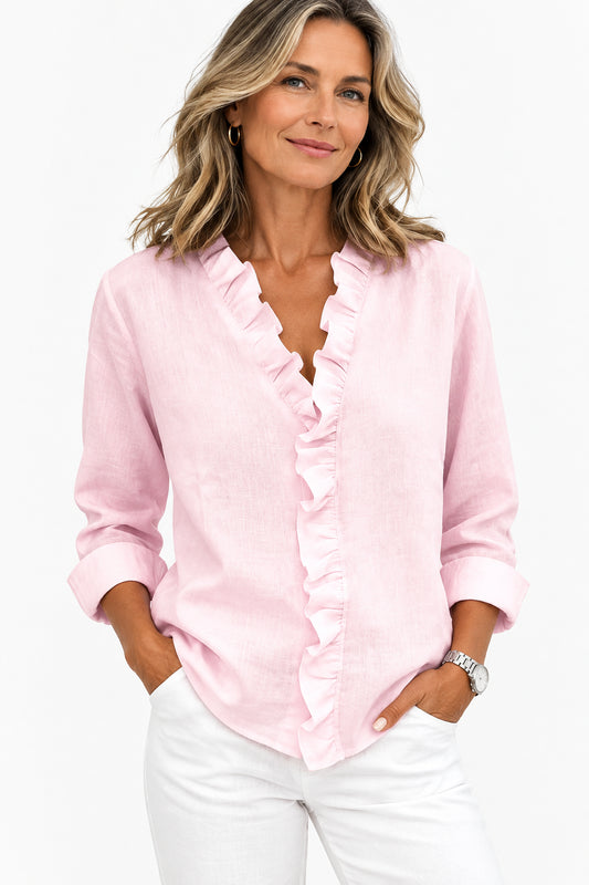 Delia | Blusa Volantes