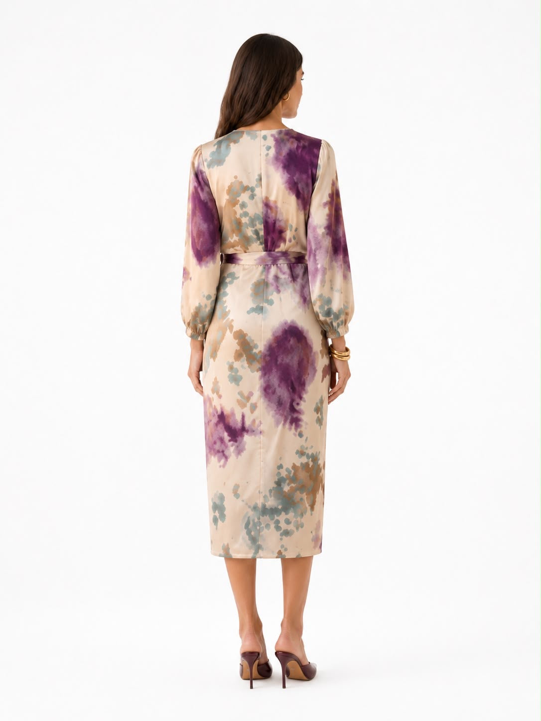 Miriam | Vestido Satén Midi