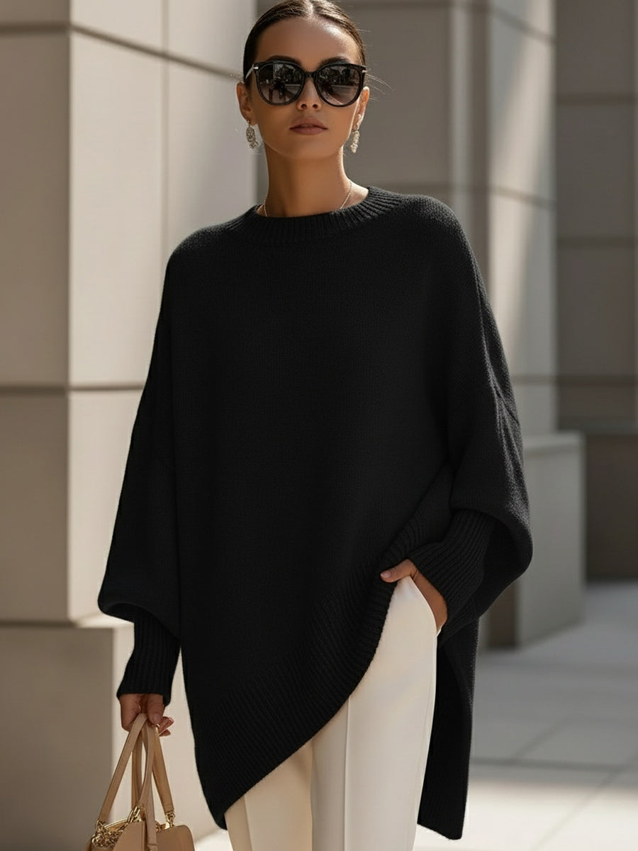 Dely | Poncho de Cuello Redondo