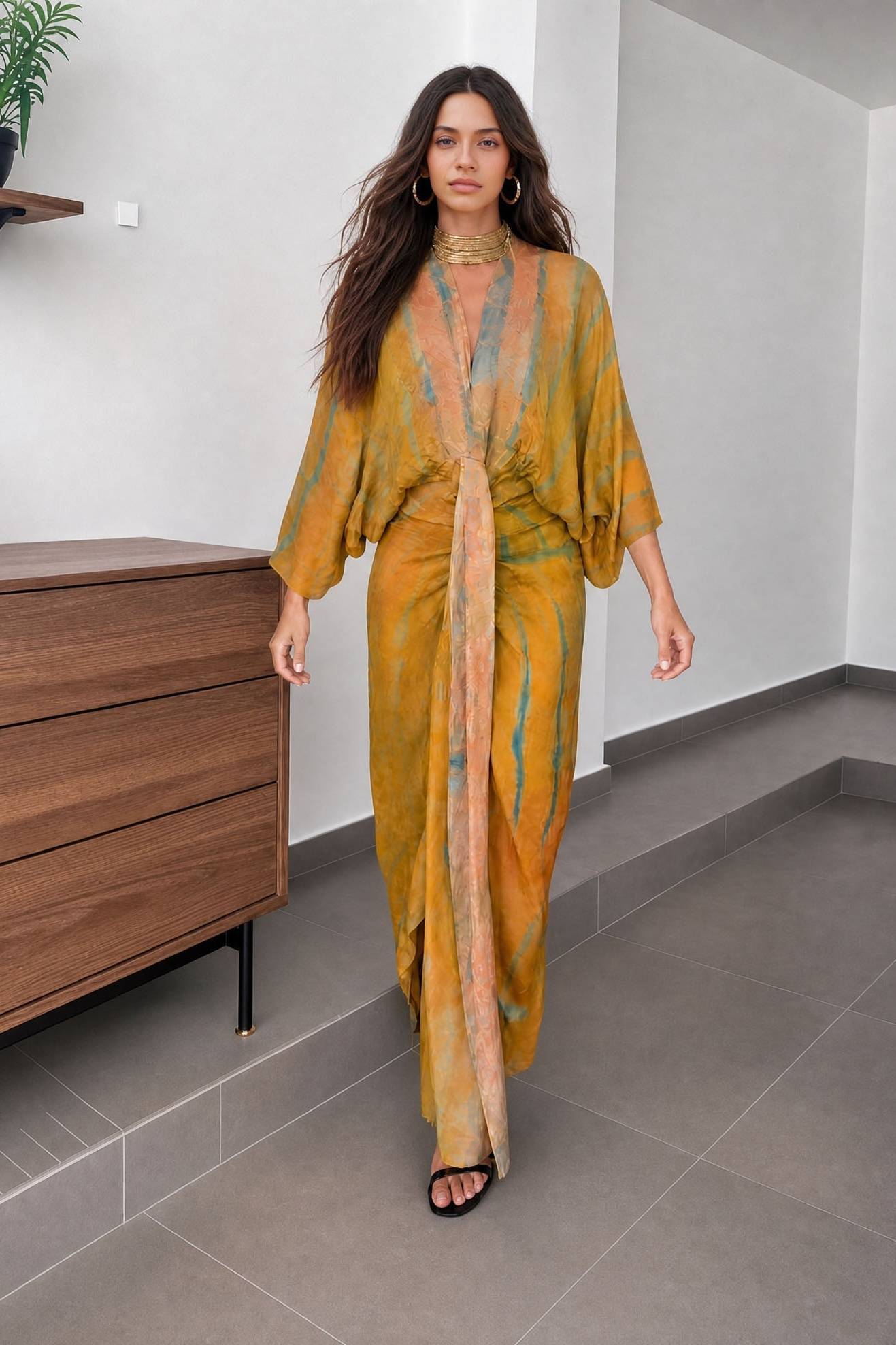 Uma | Vestido Kimono