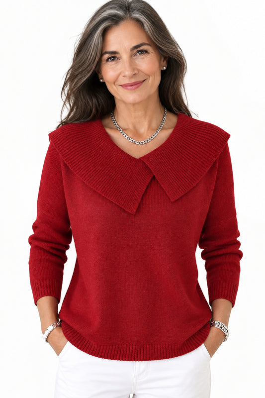 Nuria | Jersey Cálido con Cuello Vuelto