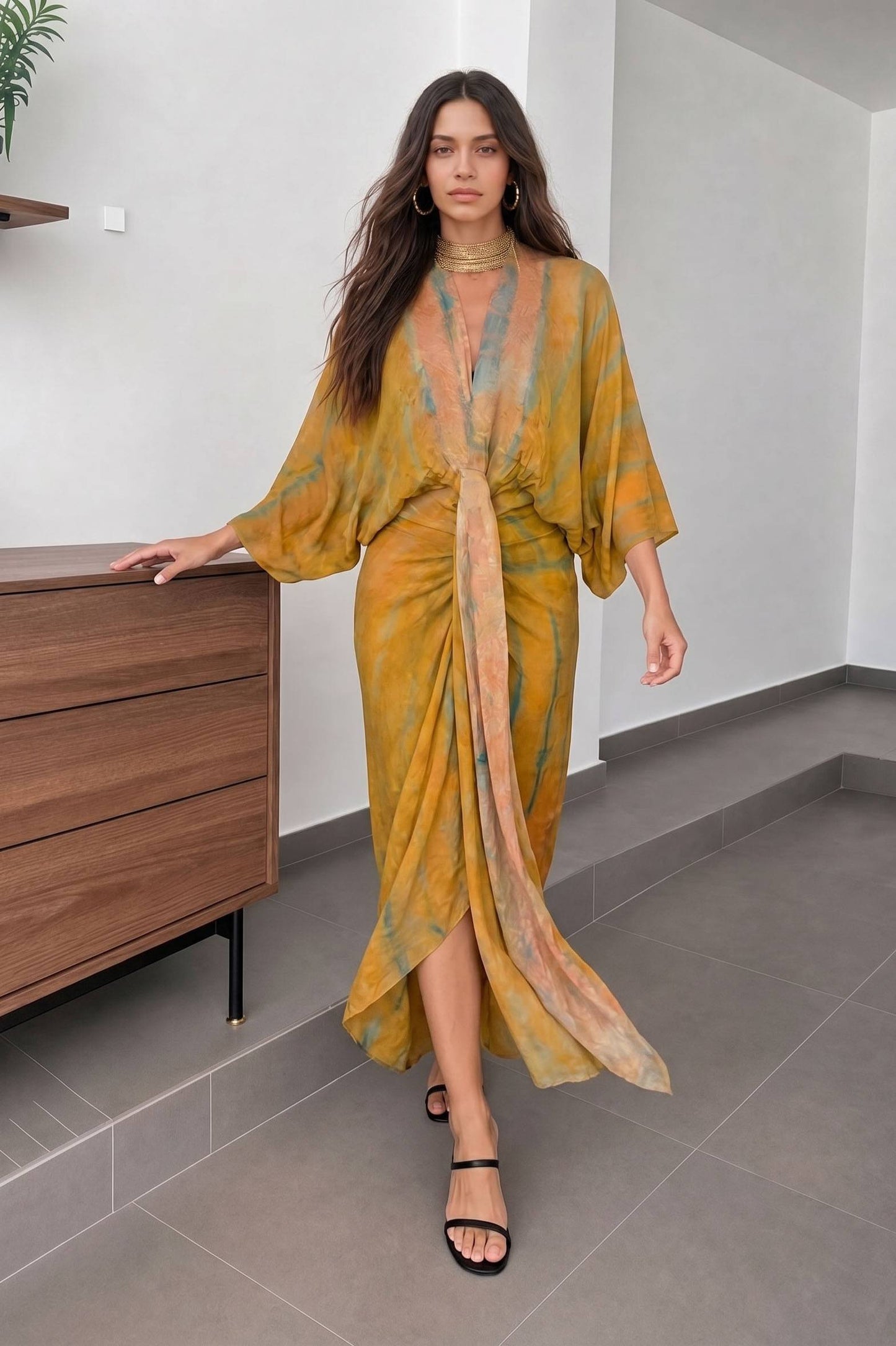 Uma | Vestido Kimono