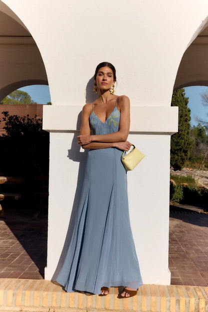 Olaia | Vestido Maxi Tirantes