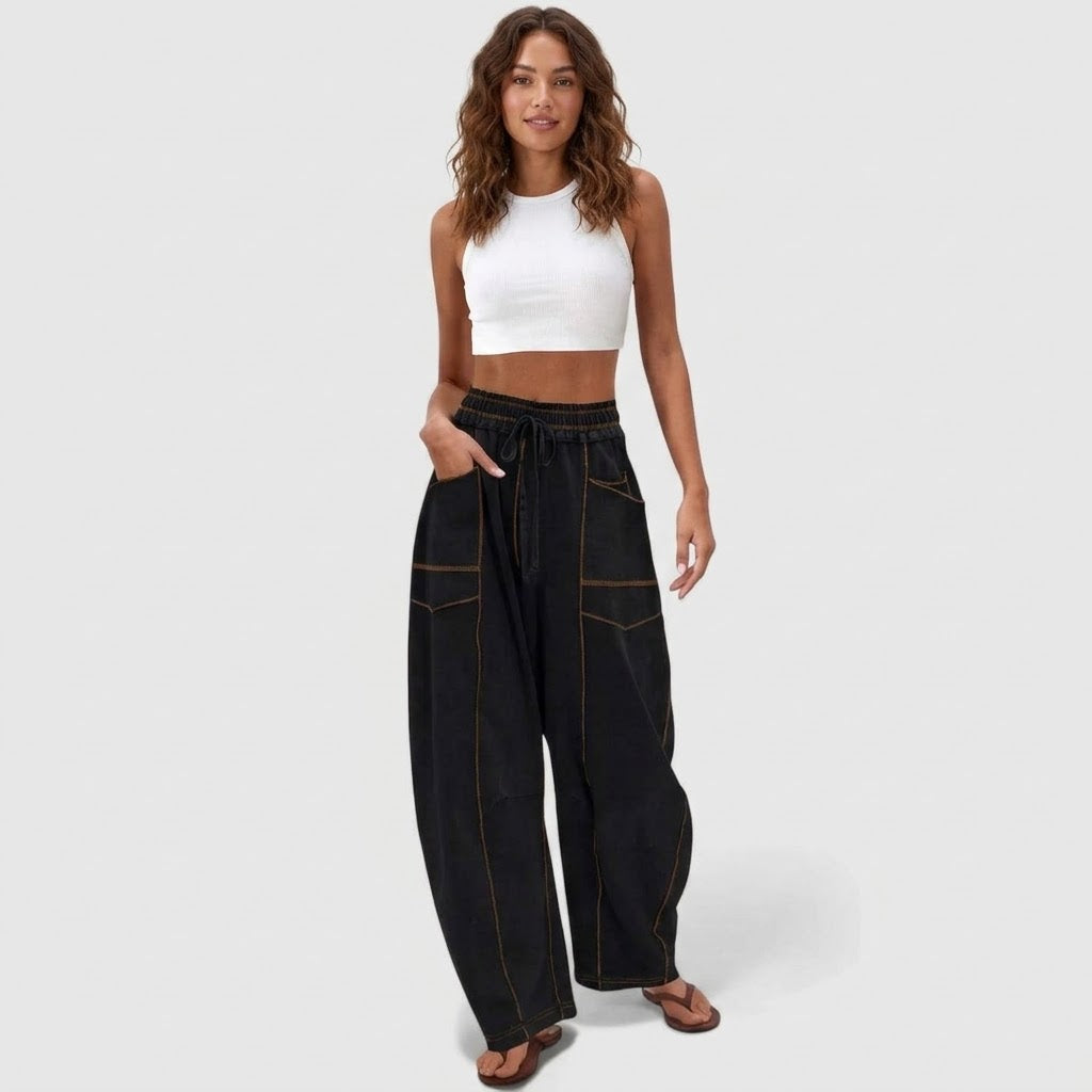 Amara | Pantalón Ancho Confort