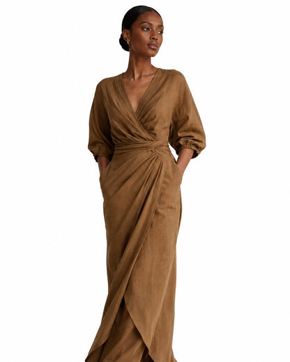 Lily | Vestido Largo Lazado