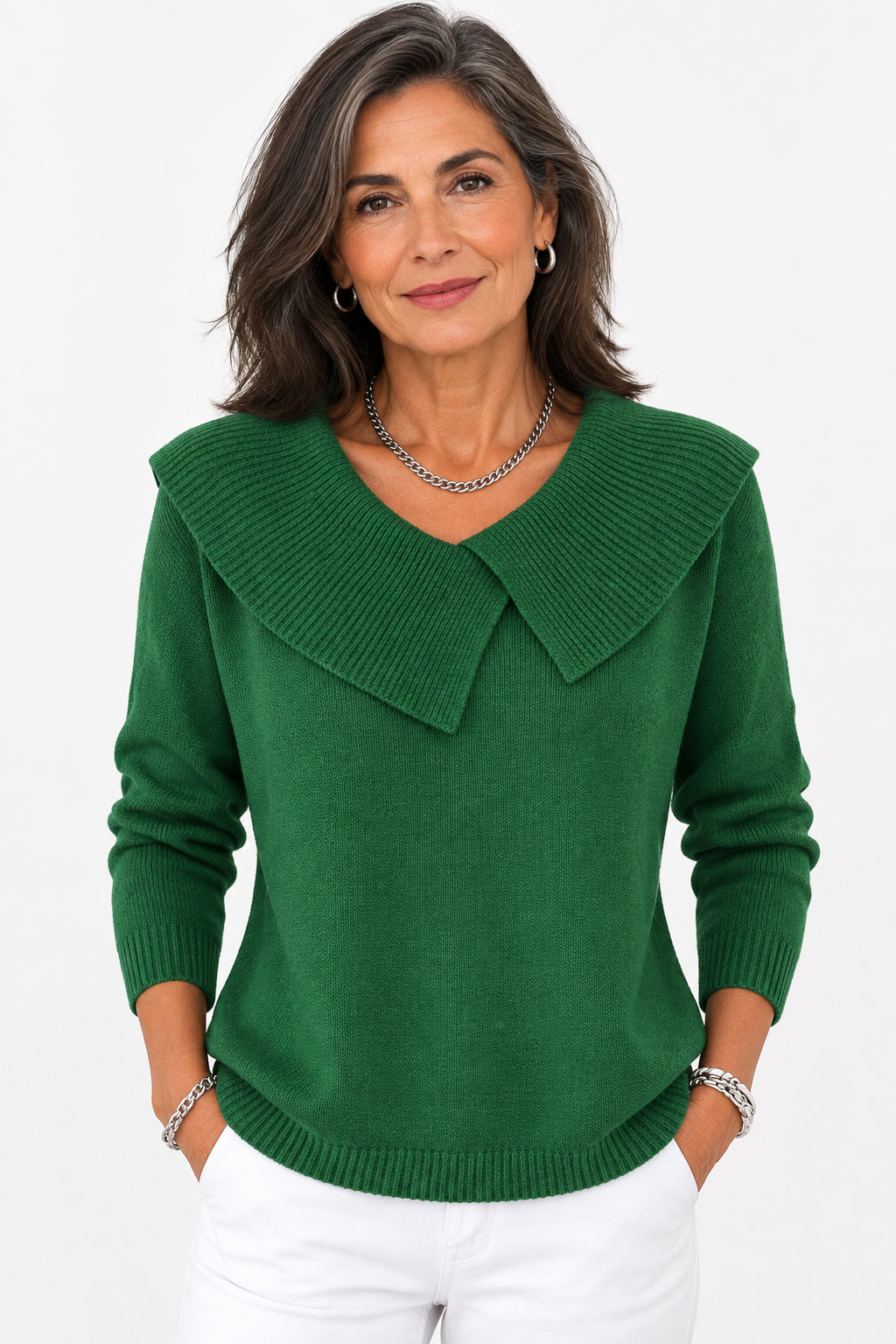 Nuria | Jersey Cálido con Cuello Vuelto