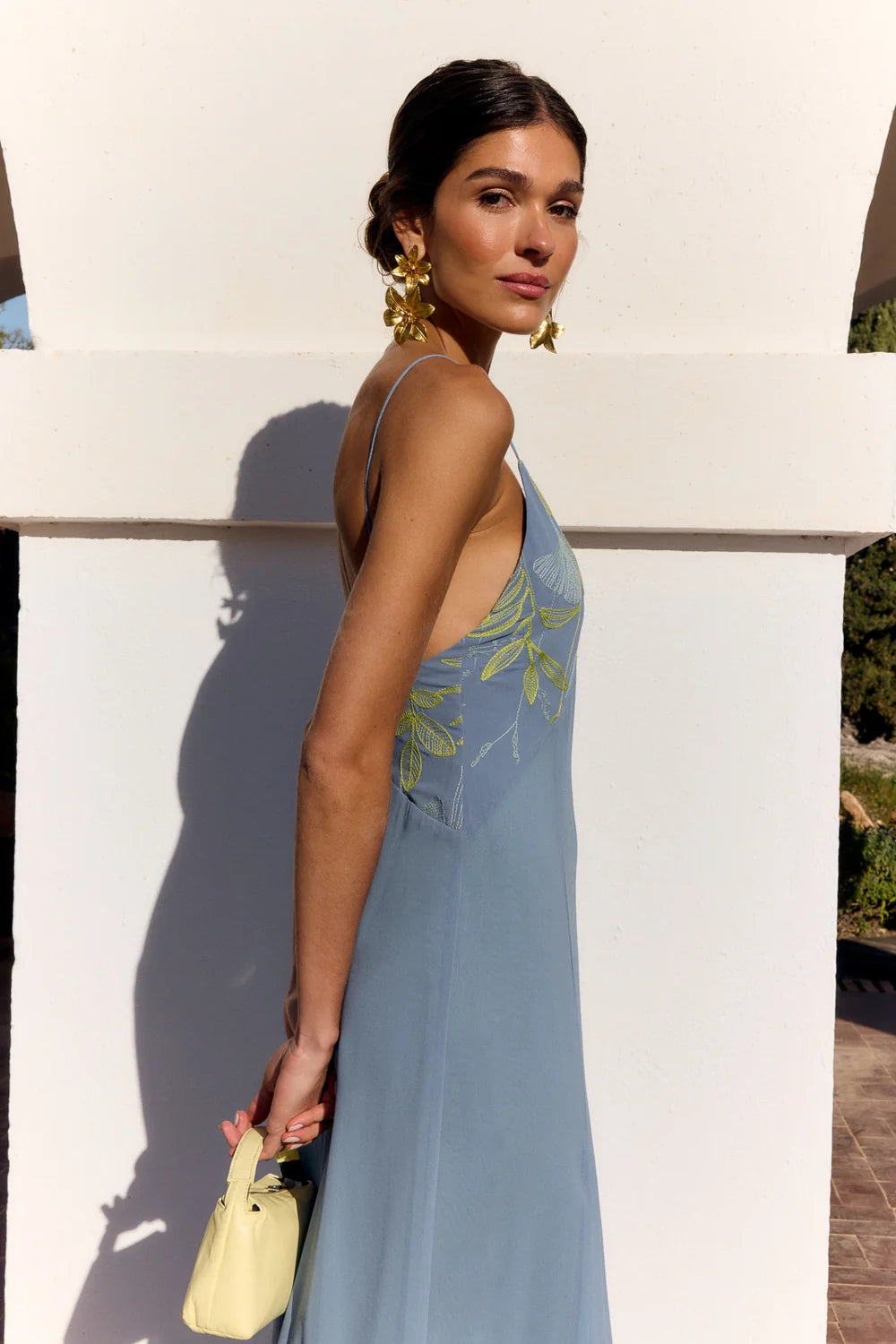 Olaia | Vestido Maxi Tirantes