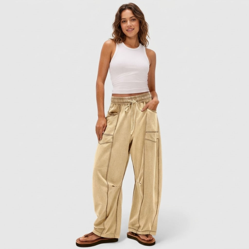 Amara | Pantalón Ancho Confort