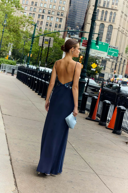 Olaia | Vestido Maxi Tirantes