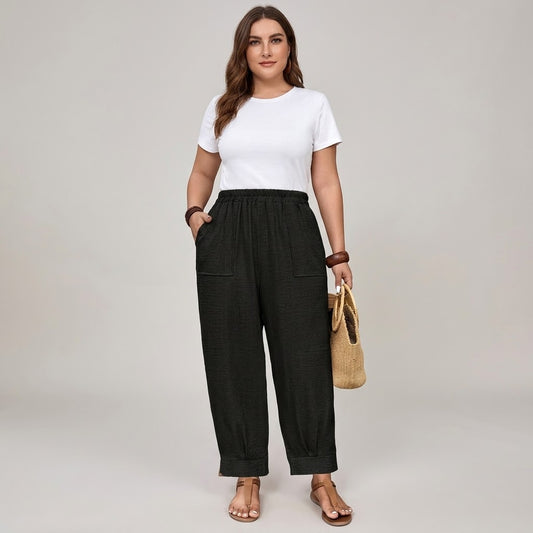 Maru | Pantalón Ancho Bolsillo