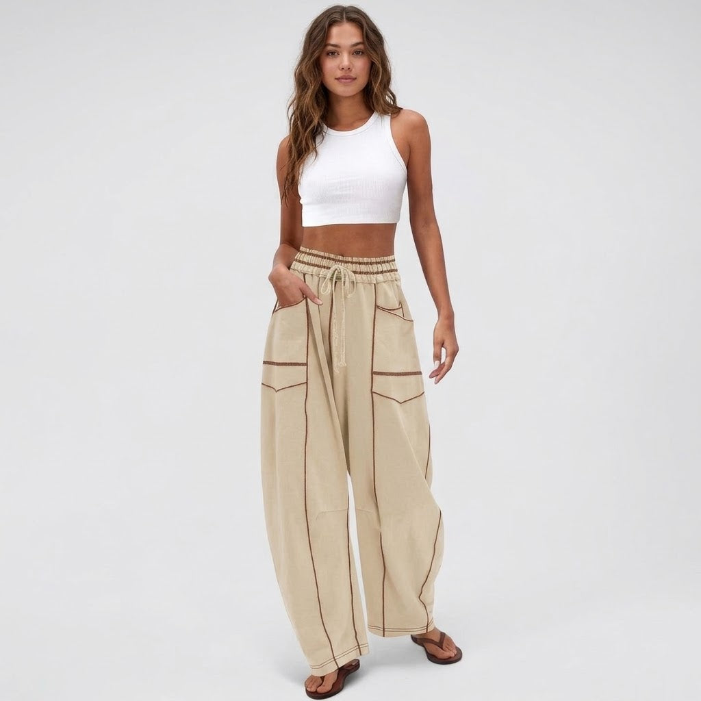 Amara | Pantalón Ancho Confort