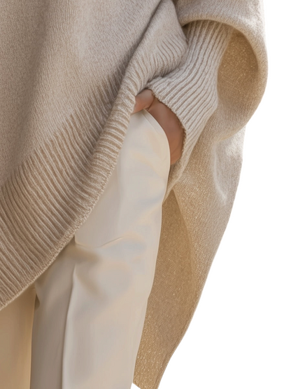Dely | Poncho de Cuello Redondo
