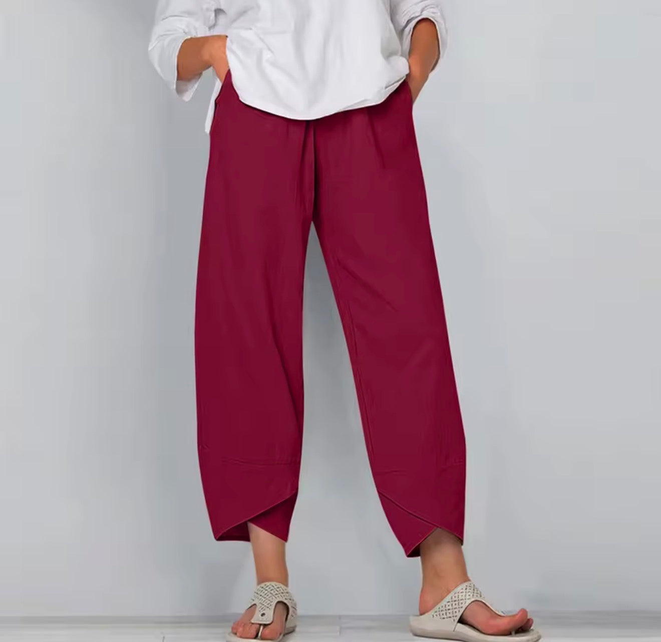 Lio Pantalones de Lino