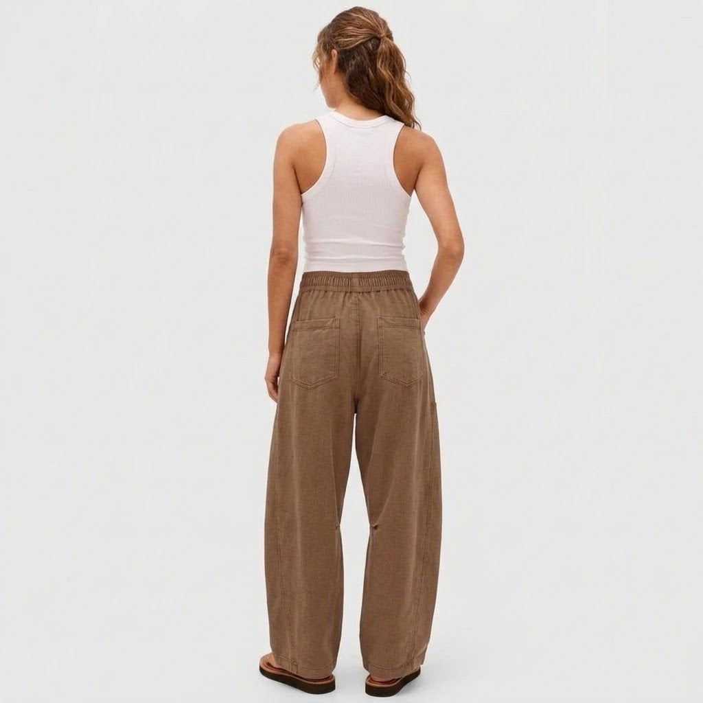 Amara | Pantalón Ancho Confort