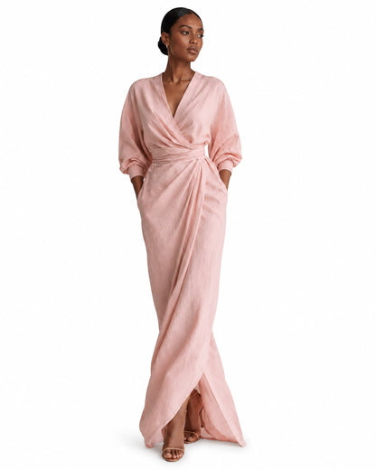 Lily | Vestido Largo Lazado