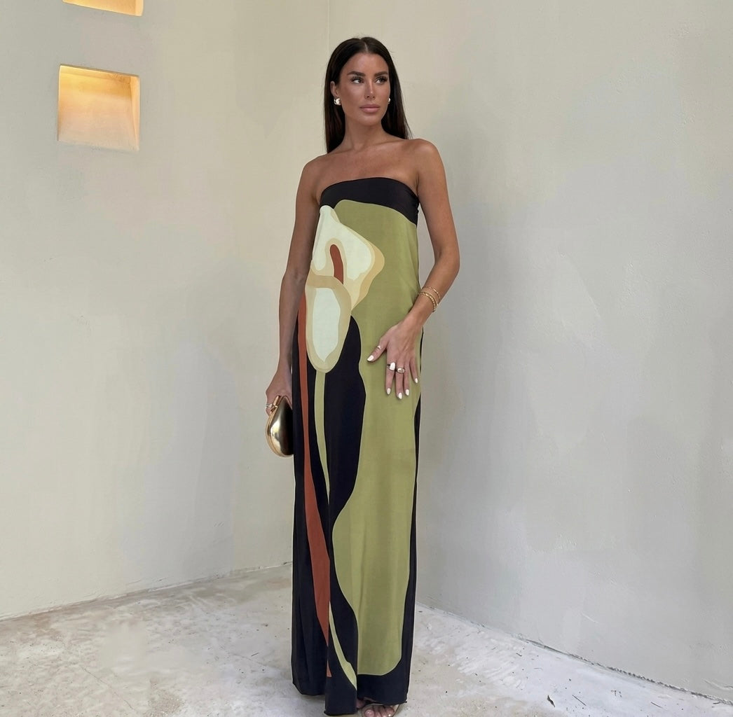 Olivia | Vestido Abstract