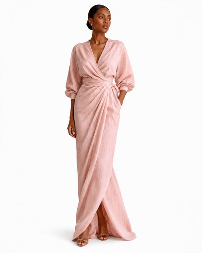 Lily | Vestido Largo Lazado