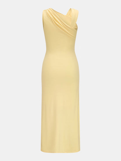 Amina Vestido Midi Pastel