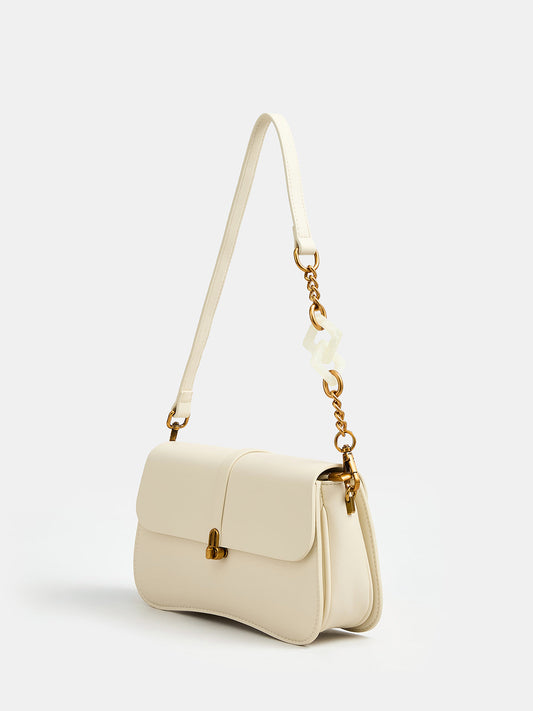 Bolso de Hombro Curvado