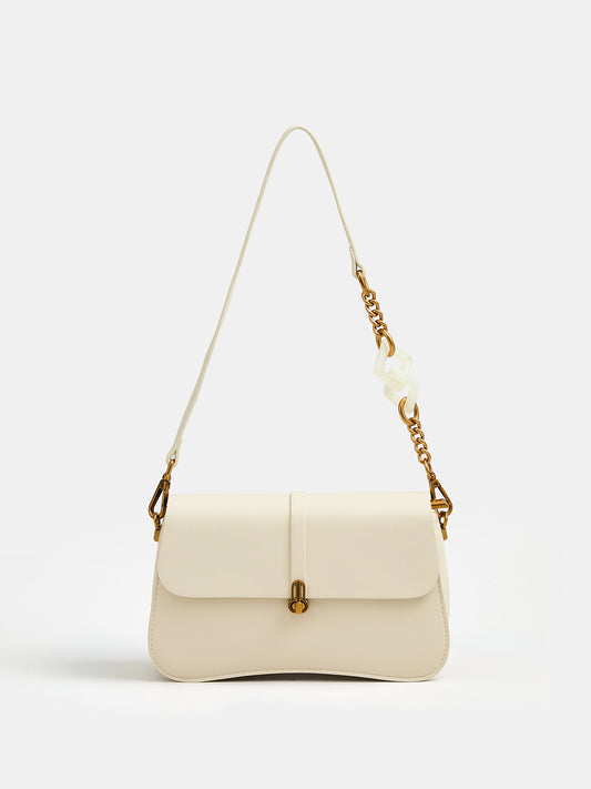 Bolso de Hombro Curvado