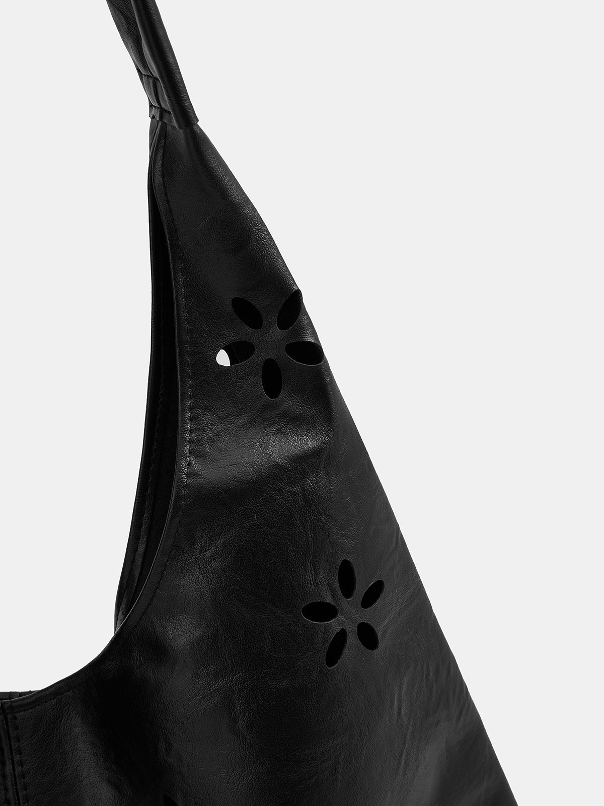 Floral Cutout Large Tote Bag