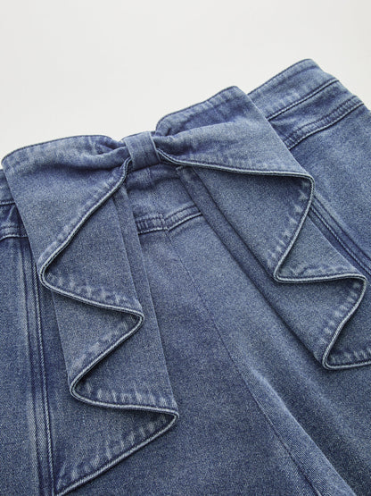 Jean Denim Lazo Widge Leg