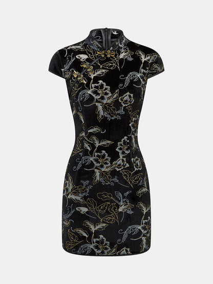 Vela Vestido terciopelo