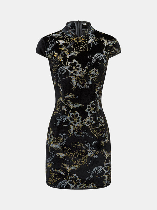 Vela Vestido terciopelo