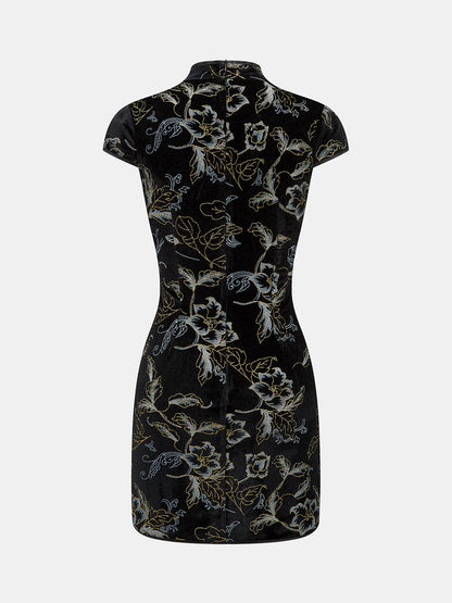 Vela Vestido terciopelo