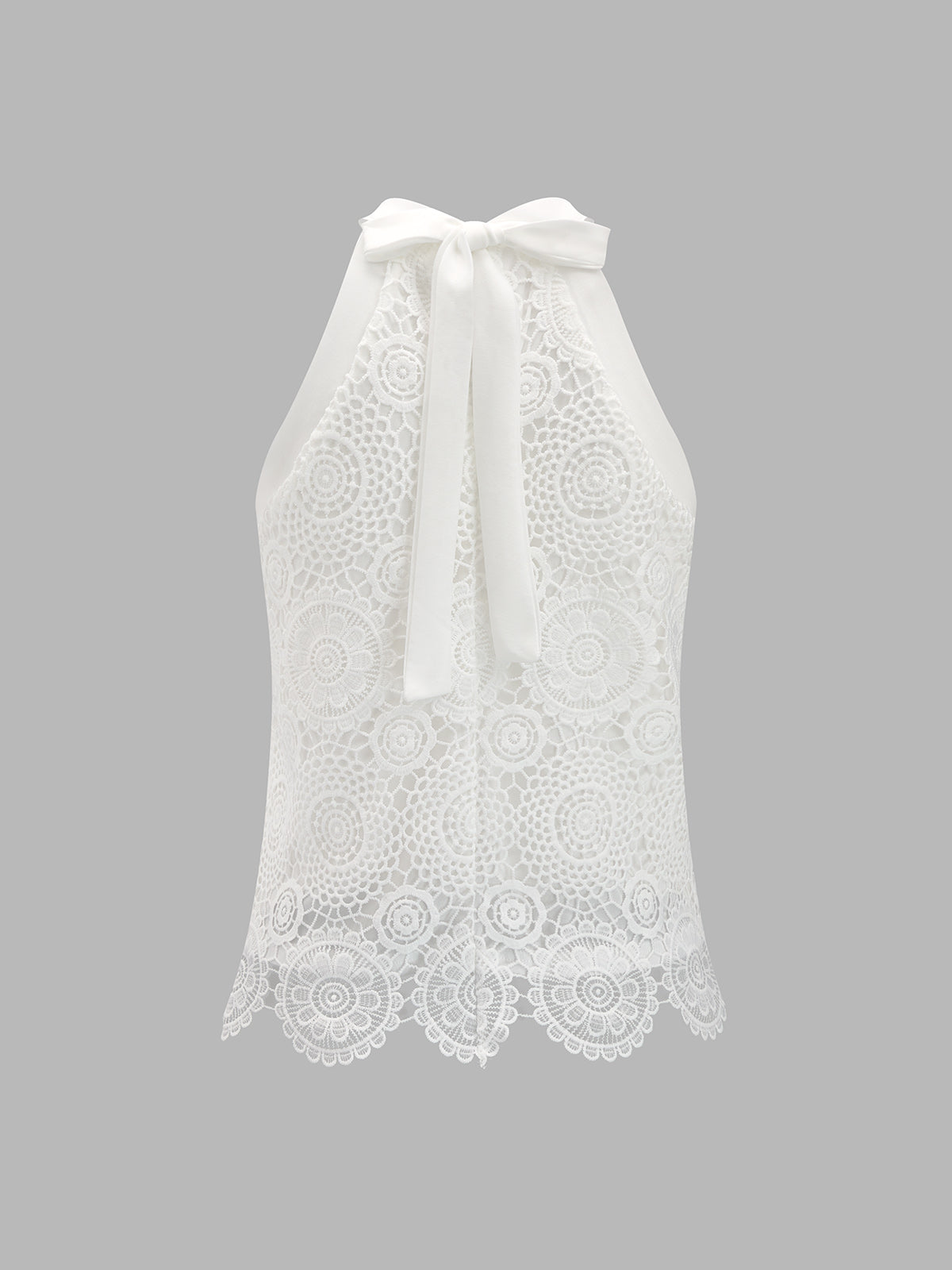 Isabela Top Halter Encaje