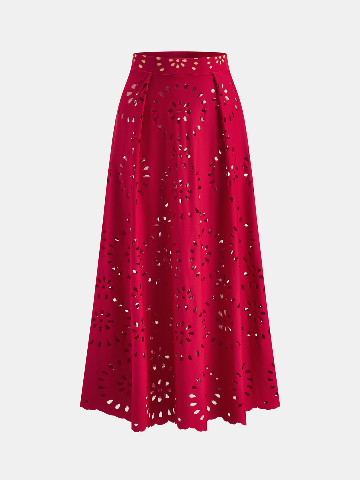 Conjunto Falda + Bañador Rojo